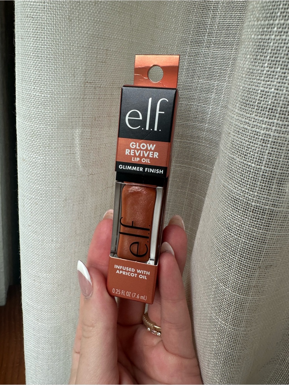 e.l.f. Glow Reviver Lip Oil - Apricot Copper